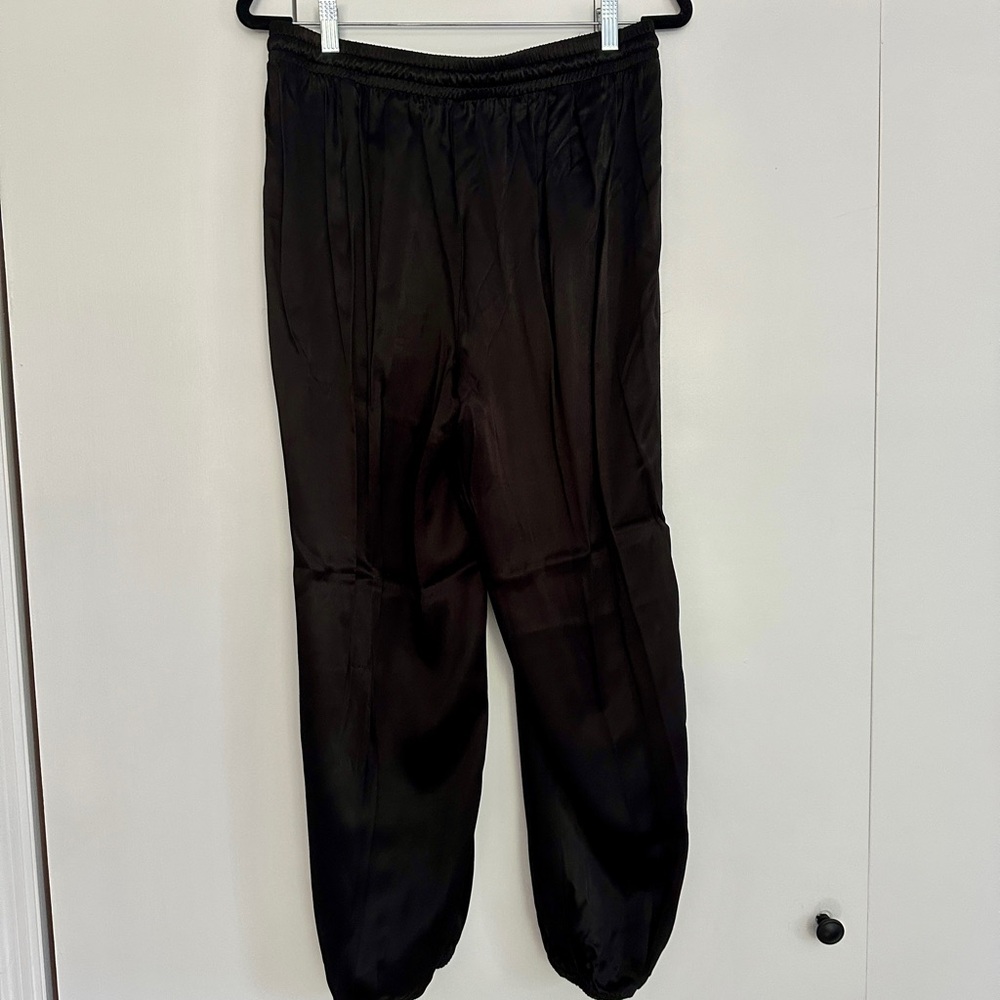 Nation LTD Black Silky Trousers